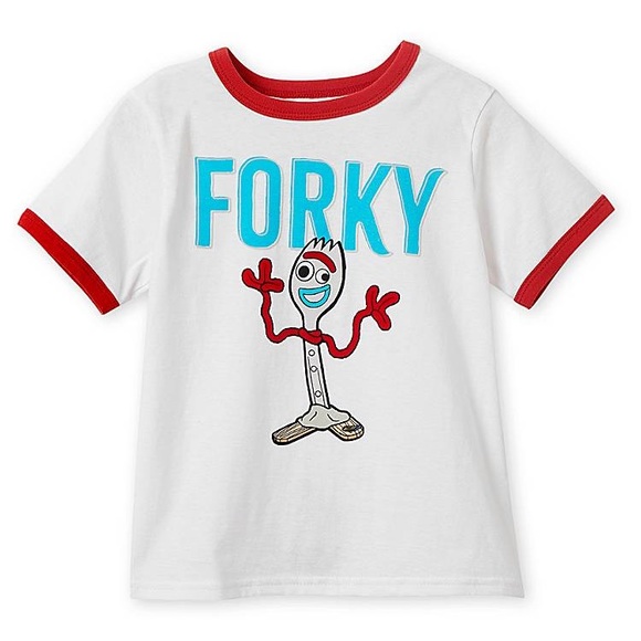 Disney Other - DISNEY Forky Ringer T-Shirt for Kids - Toy Story 4